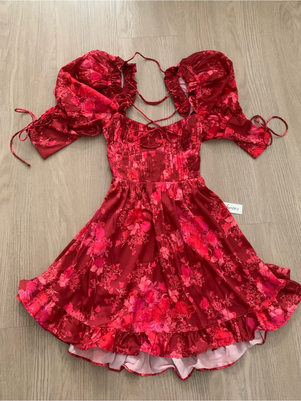 For Love And Lemons ALIA MINI DRESS Size XS NWT